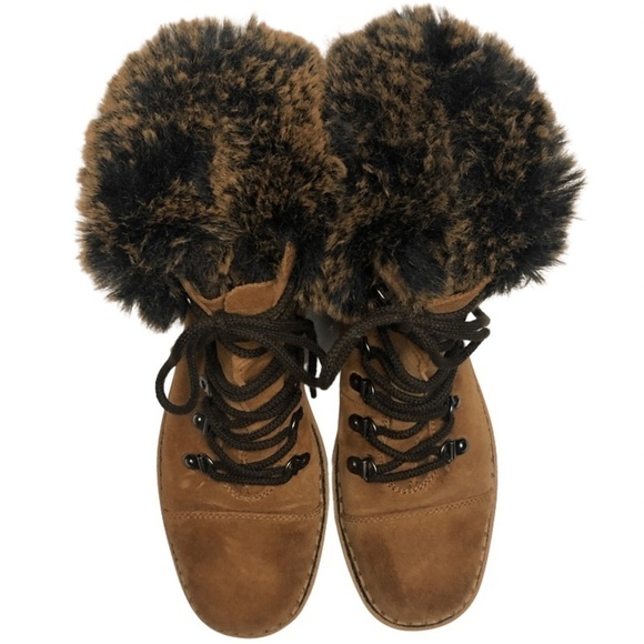 Sam Edelman Bowen Cold Weather Boots Faux Fur women’s sz 6.5 - Picture 6 of 12